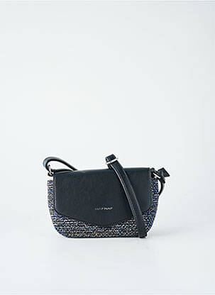 Sac multipoches forme rectangulaire noir NAF NAF femme