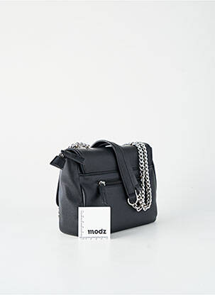 Sac multipoches forme rectangulaire noir NAF NAF femme