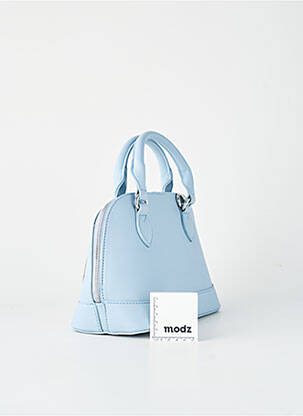 Sac fermeture zippée forme rectangulaire bleu NAF NAF femme