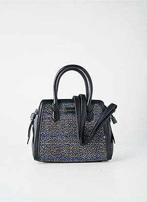 Sac fermeture zippée forme rectangulaire noir NAF NAF femme