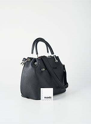 Sac fermeture zippée forme rectangulaire noir NAF NAF femme