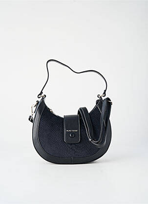 Sac fermeture zippée forme rectangulaire noir NAF NAF femme