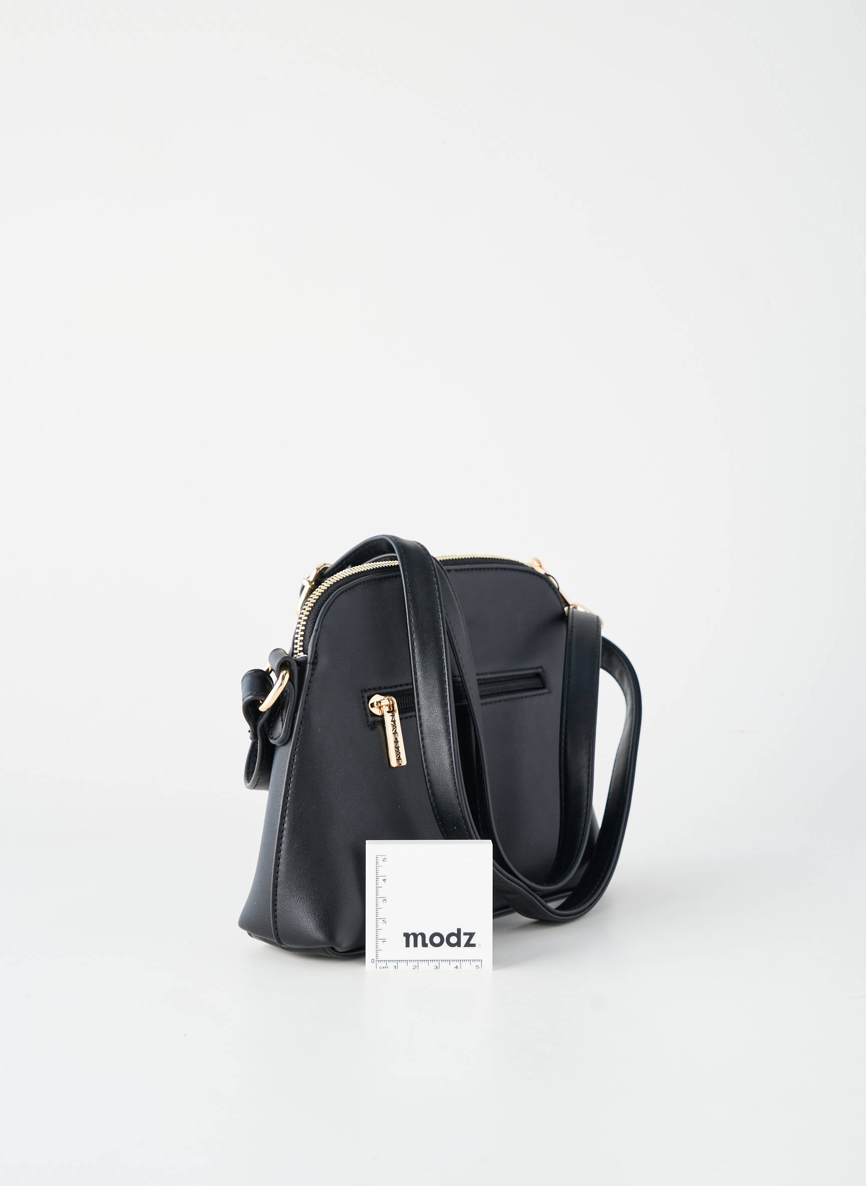 Sac fermeture zippée forme rectangulaire noir NAF NAF femme