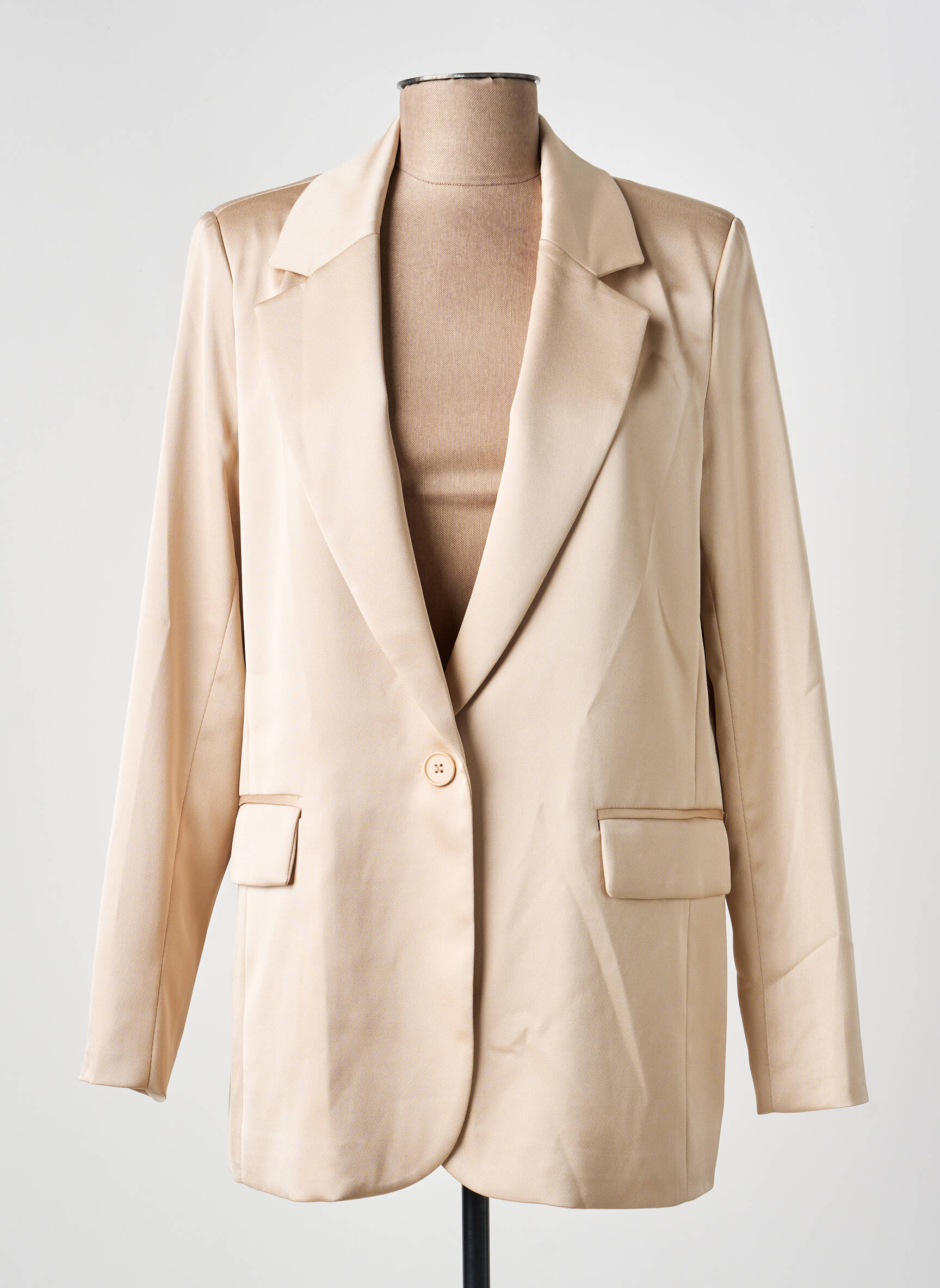 Blazer poches beige ATTENTIF femme