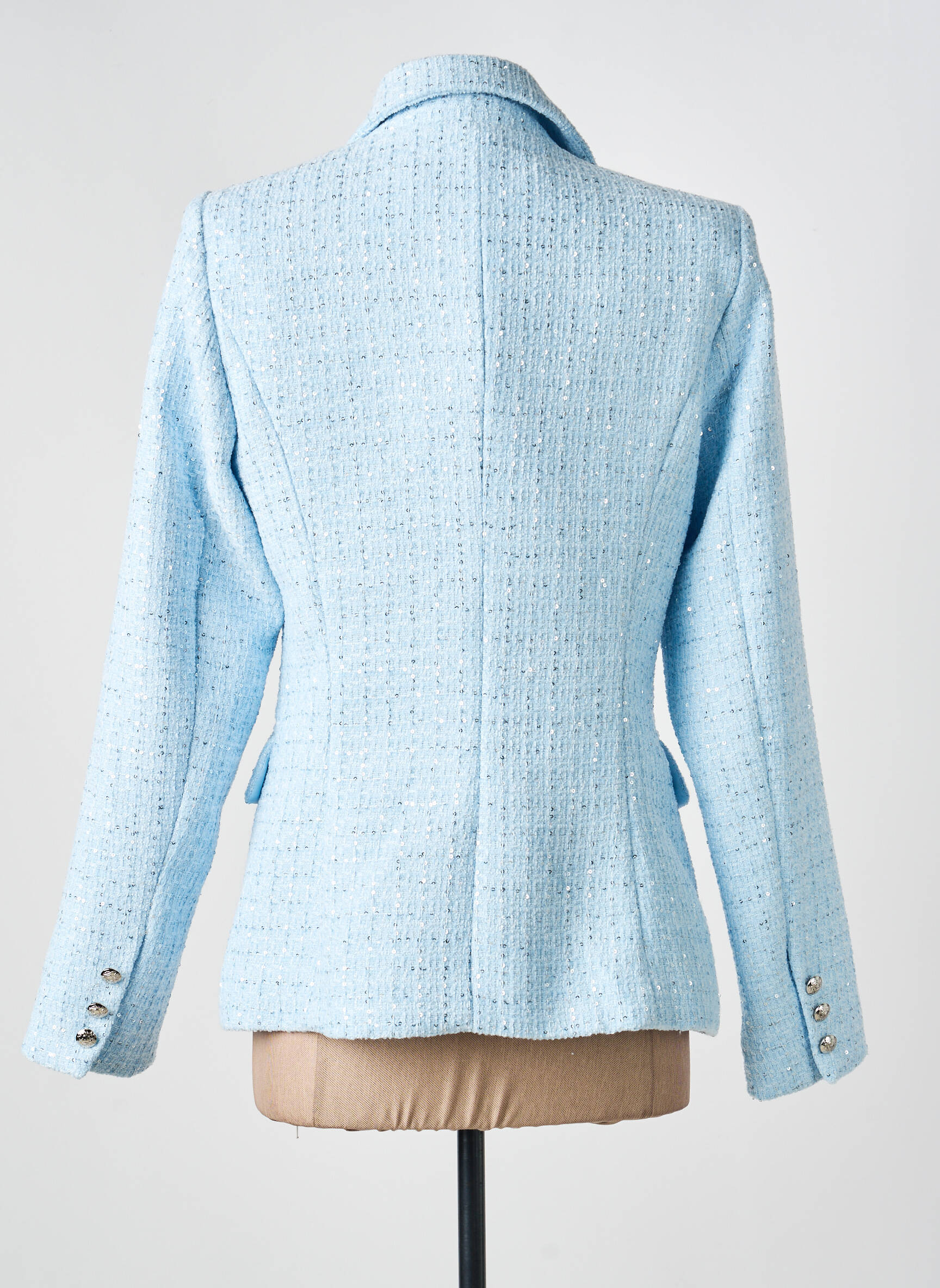 Blazer poches bleu ATTENTIF femme
