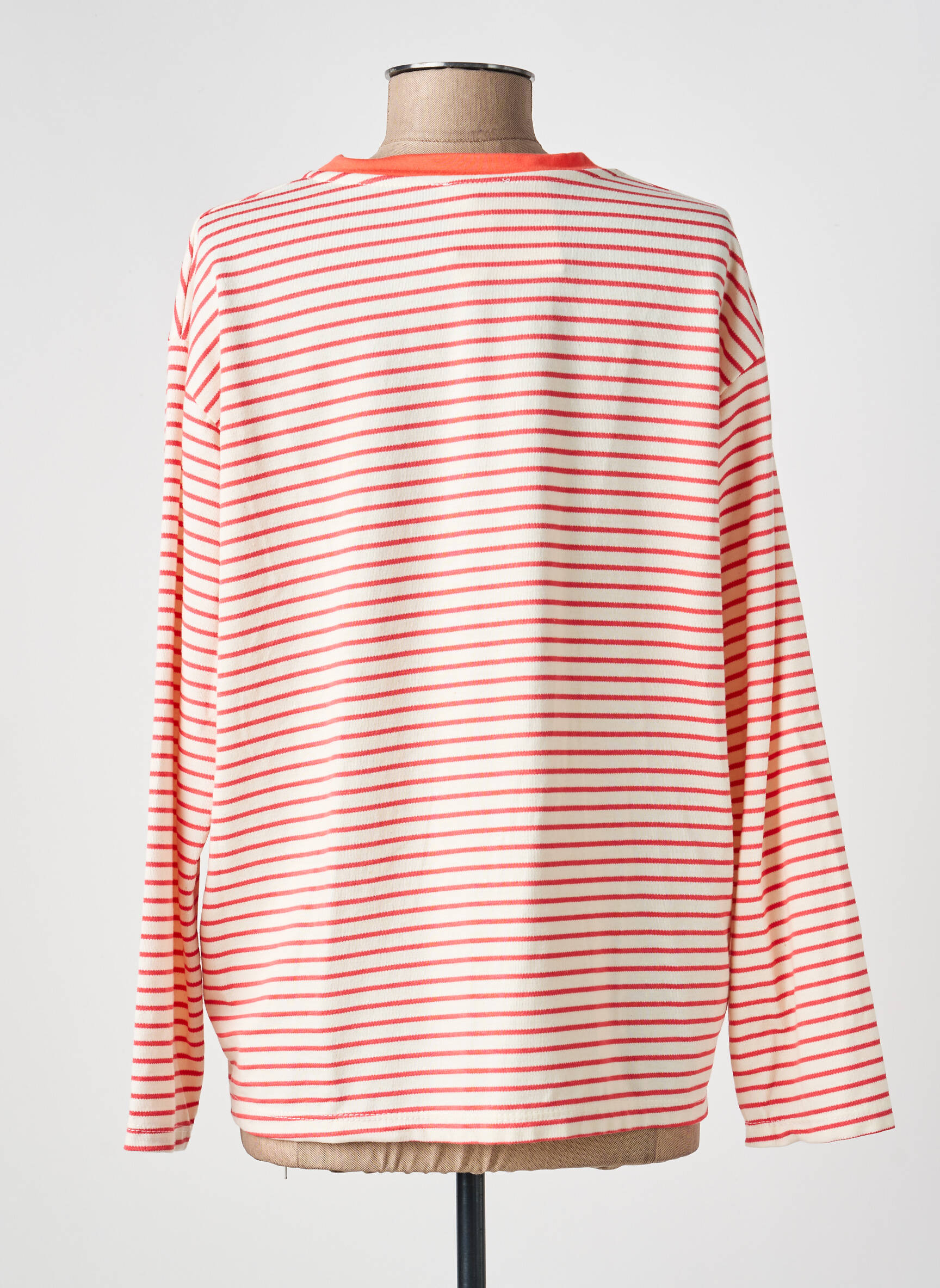 T-shirt manches longues manches longues orange WIYA femme