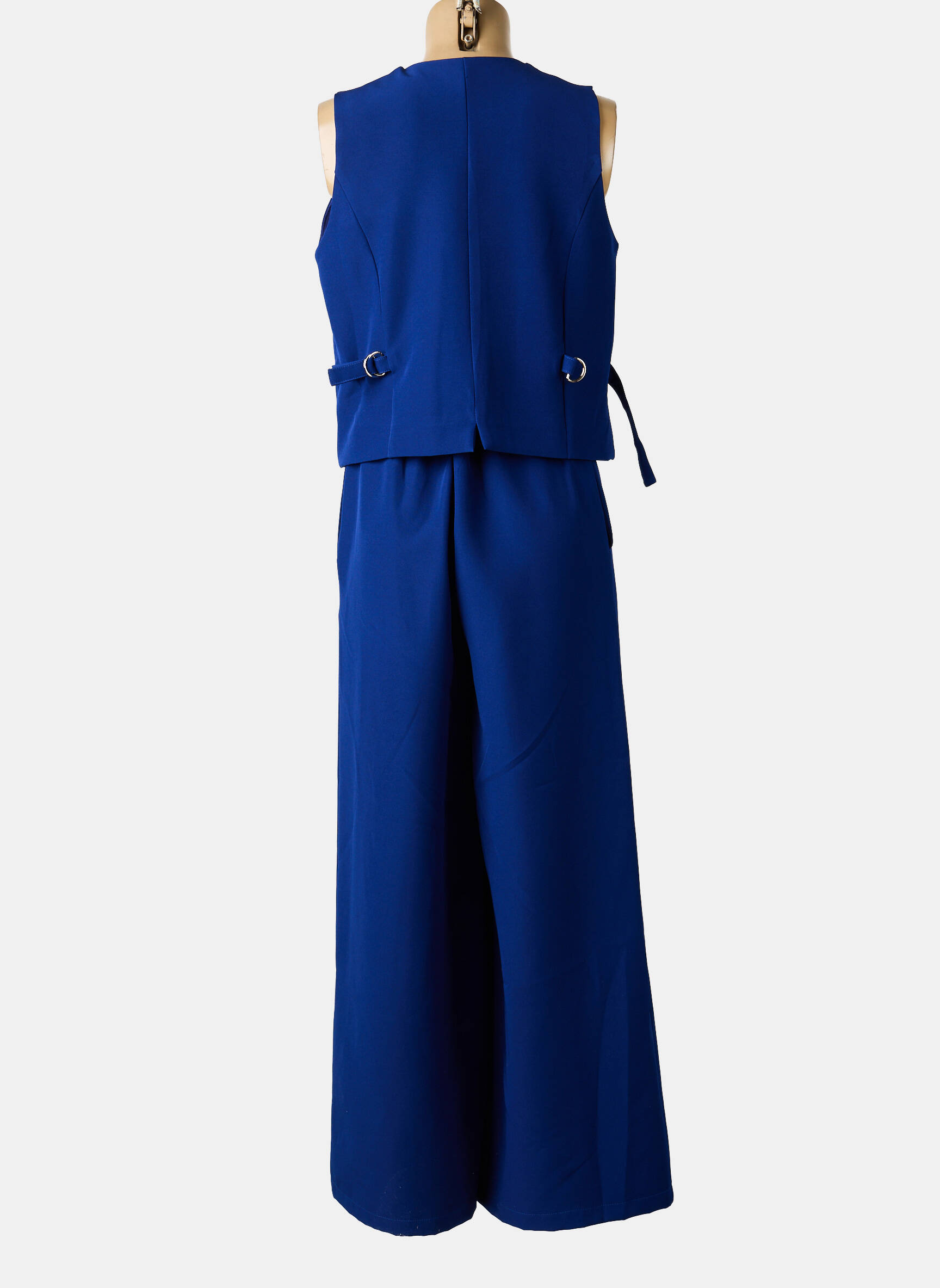 Ensemble pantalon poches bleu KEZY femme