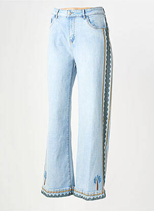 Jean coupe flare taille normale taille normale bleu MAISON ONADO homme