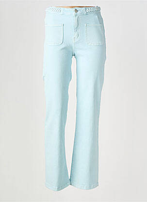 Jeans coupe droite taille normale taille normale bleu FOLYROSE femme