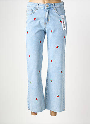 Jeans coupe droite taille normale taille normale bleu FOLYROSE femme