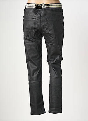 Pantalon slim taille élastique taille normale noir MAISON ONADO femme