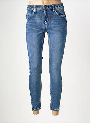 Jeans skinny taille normale taille normale bleu TOXIK3 femme