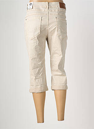 Pantacourt taille normale taille normale beige KAROSTAR femme