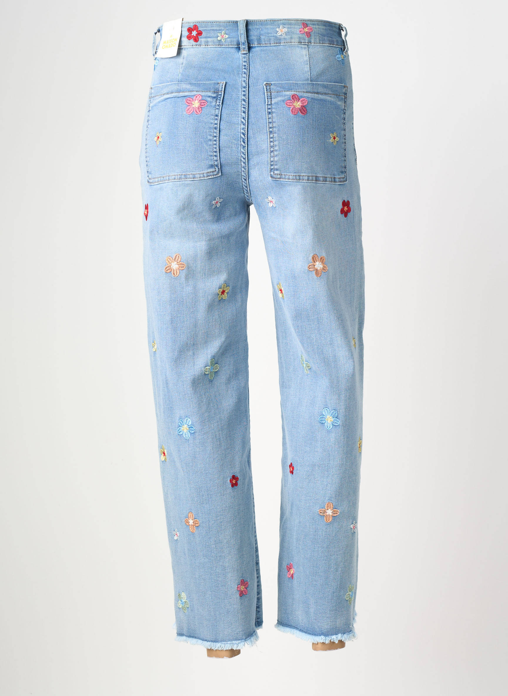 Jean coupe flare bleu MAISON ONADO femme