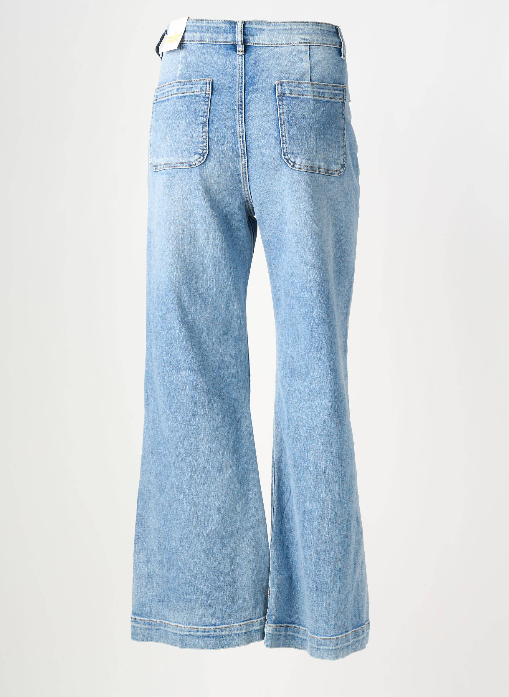 Jean coupe flare taille normale taille normale bleu MAISON ONADO femme