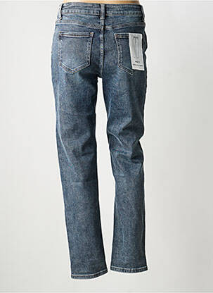 Jean coupe mom poches taille haute bleu HELLO MISS femme