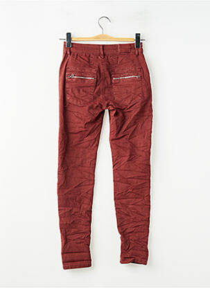 Pantalon slim stretch taille normale rouge MELLY & CO femme
