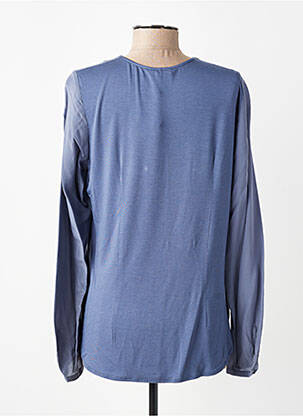 Blouse col rond manches longues violet OLSEN femme
