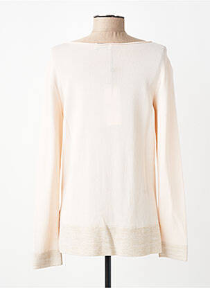 Pull coupe cintrée manches longues rose MARIA BELLENTANI femme