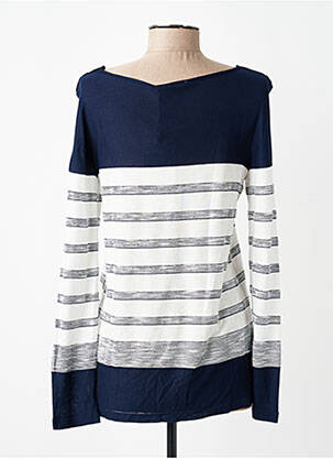 T-shirt manches longues manches longues bleu LE PETIT BAIGNEUR femme