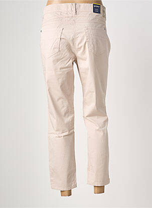 Pantalon 7/8 tissage popeline taille normale beige GARDEUR femme