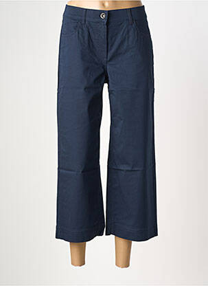 Pantalon 7/8 stretch taille normale bleu GARDEUR femme