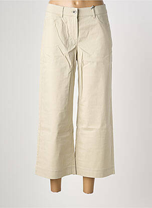 Pantalon 7/8 stretch taille normale beige GARDEUR femme