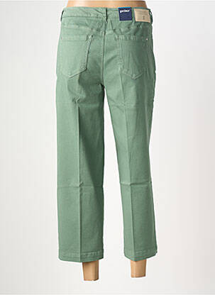 Jeans coupe droite stretch taille normale vert GARDEUR femme