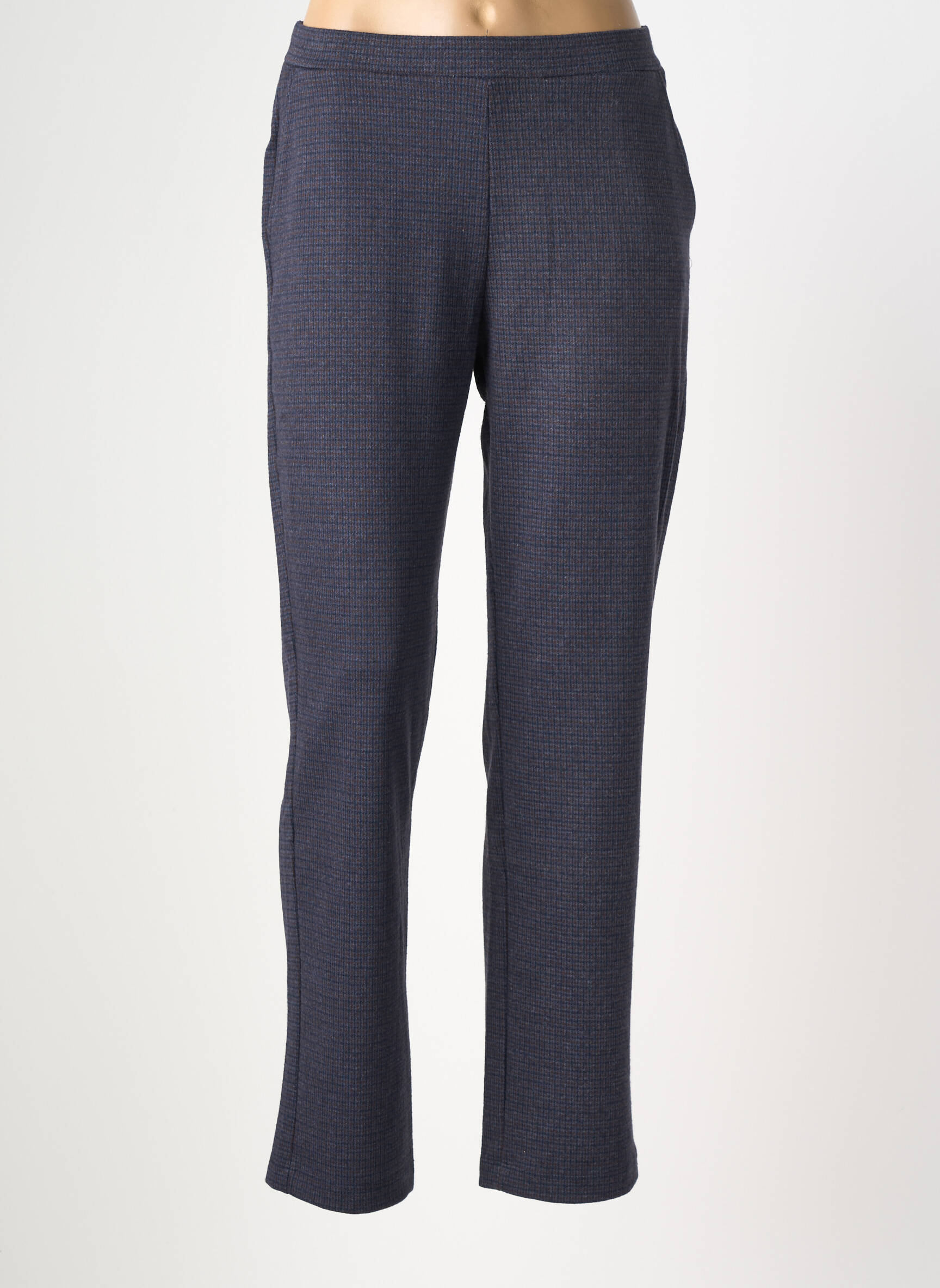Pantalon chino taille normale taille normale bleu YERSE femme