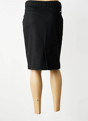 Jupe mi-longue stretch noir GARDEUR femme