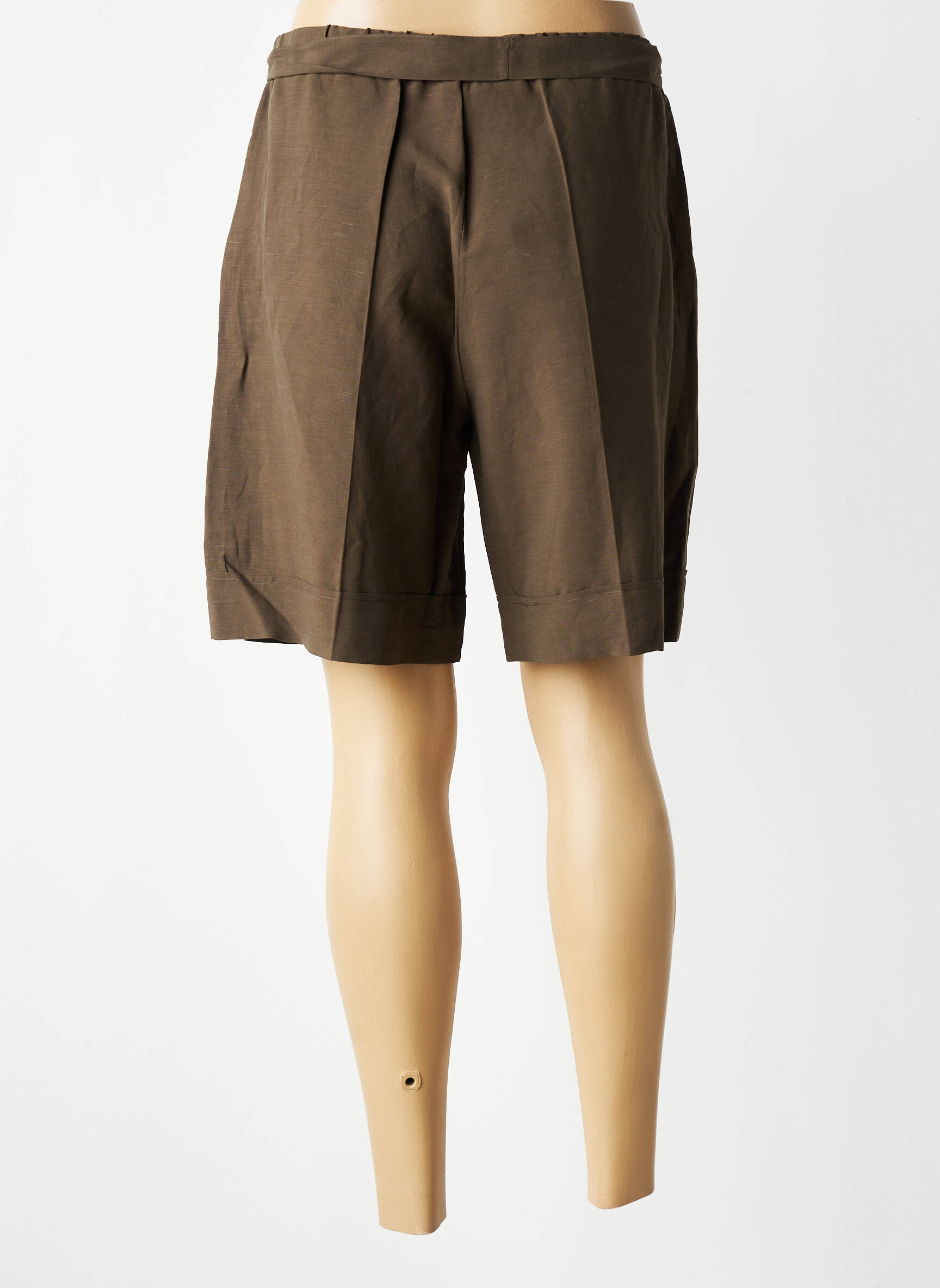 Short taille normale taille normale marron MARIA BELLENTANI femme