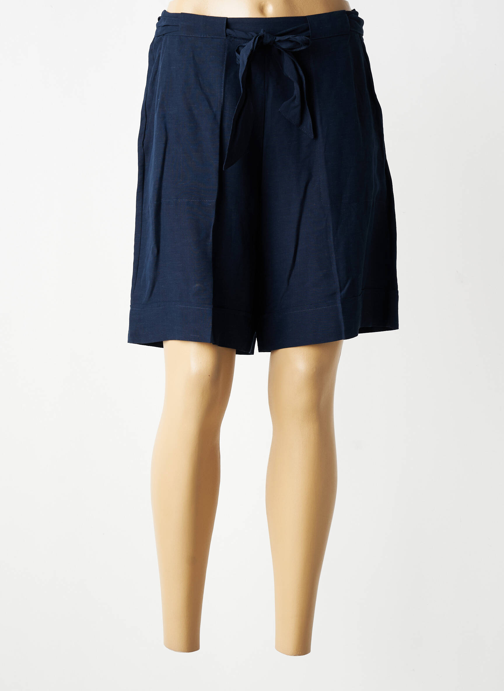 Short taille normale taille normale bleu MARIA BELLENTANI femme