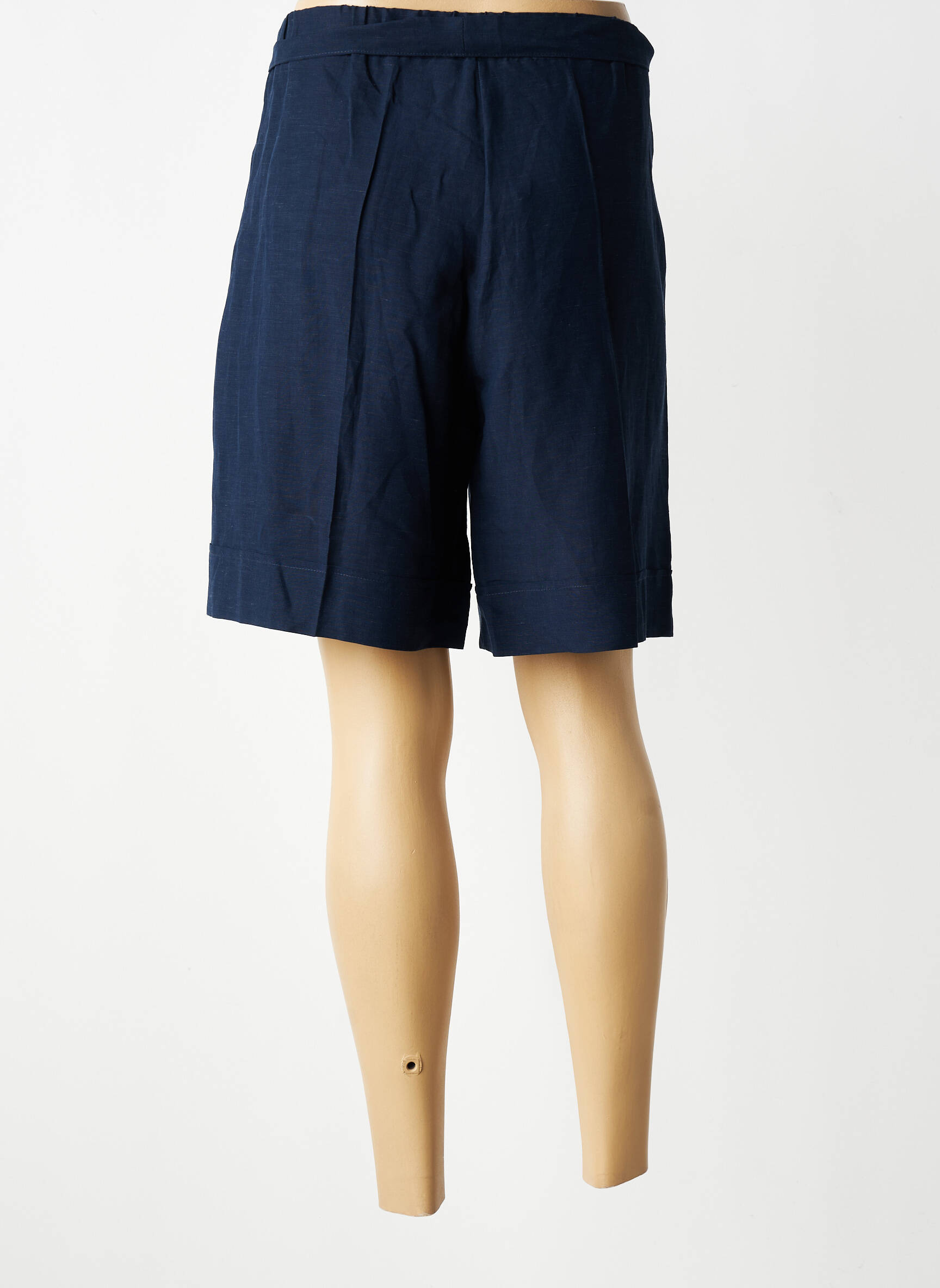 Short taille normale taille normale bleu MARIA BELLENTANI femme