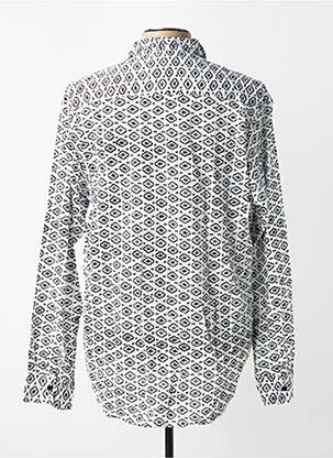 Chemisier coupe cintrée manches longues noir BAMBOO'S femme