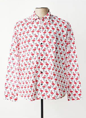 Chemise manches longues poches rouge SINOE BY BAMBOO'S homme