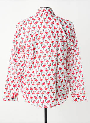 Chemise manches longues poches rouge SINOE BY BAMBOO'S homme