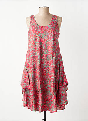 Robe mi-longue sans manche sans manche rose SINOE BY BAMBOO'S femme