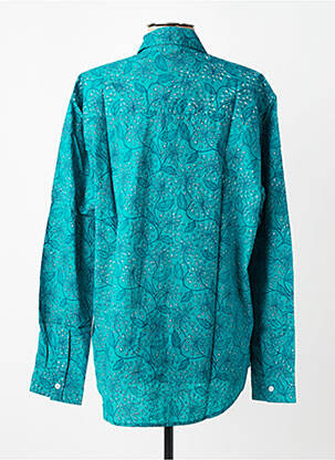 Chemisier imprimé fleurs manches longues vert SINOE BY BAMBOO'S femme