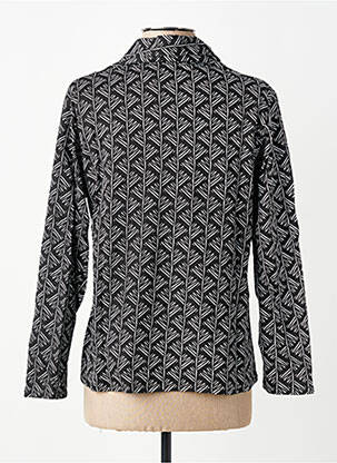 Top stretch manches longues noir BAMBOO'S femme