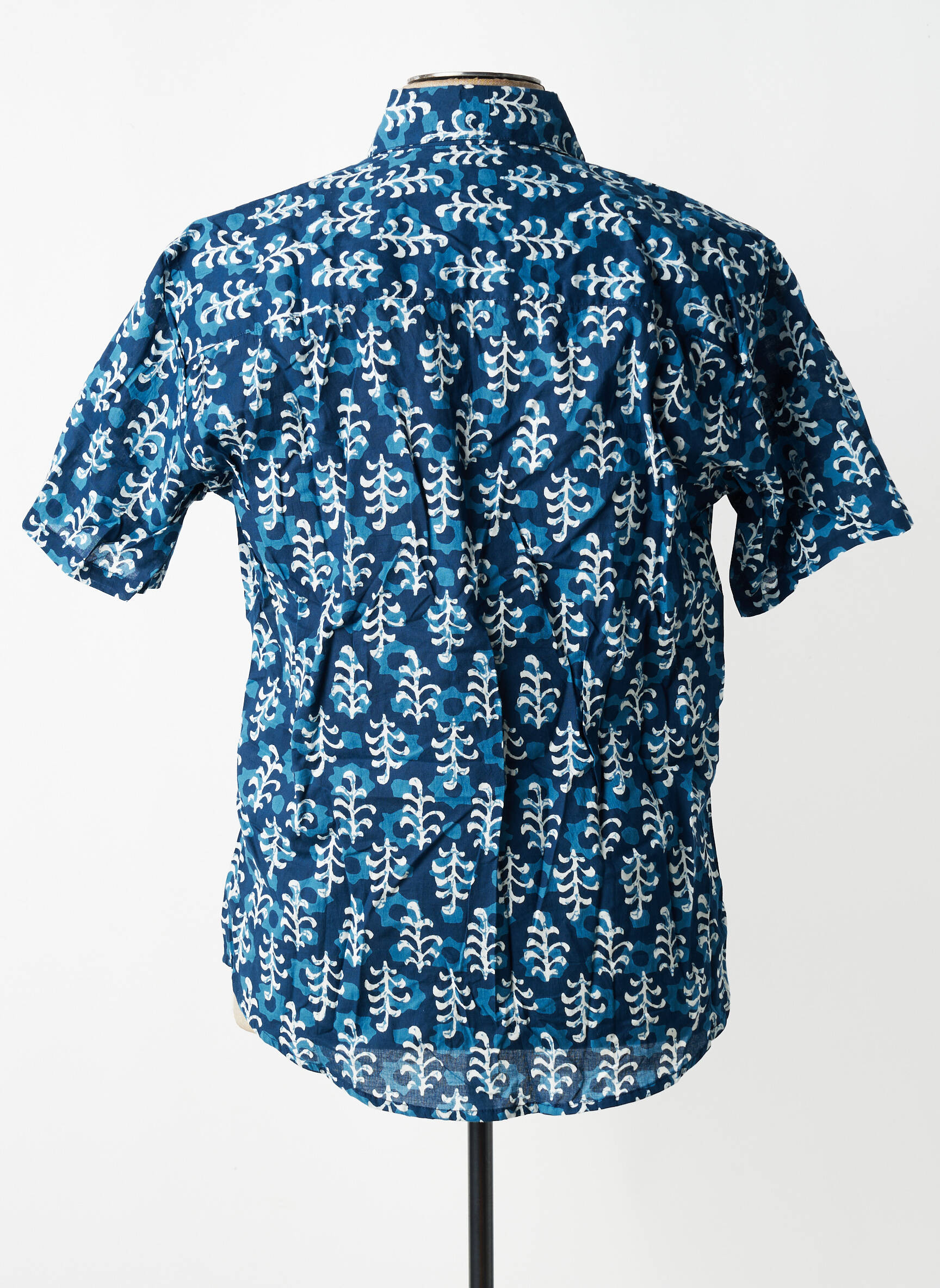 Chemise manches courtes poches bleu SINOE BY BAMBOO'S homme