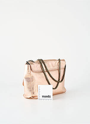 Sac multipoches forme rectangulaire rose PIECES femme