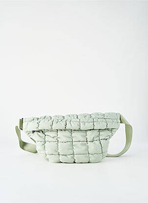 Sac fermeture zippée forme rectangulaire vert STREET ONE femme