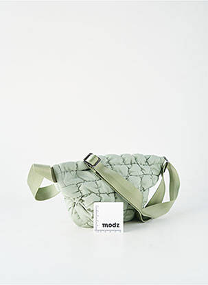 Sac fermeture zippée forme rectangulaire vert STREET ONE femme