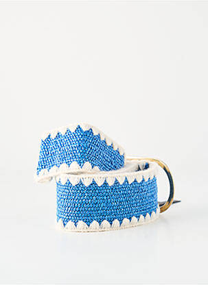 Ceinture coutures renforcées bleu PIECES femme