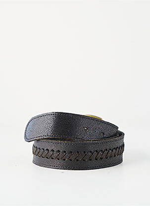 Ceinture coutures renforcées marron PIECES femme