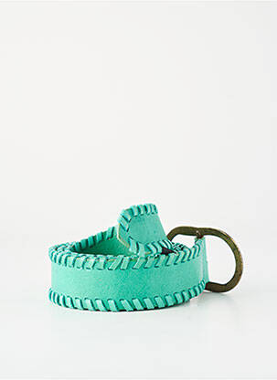 Ceinture coutures renforcées vert PIECES femme