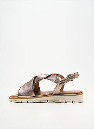 Sandales/nu pieds matière lisse talon plat jusqu'à 3cm rose MARCO TOZZI femme