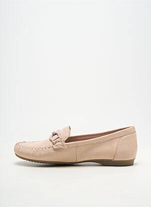 Mocassins matière lisse talon plat jusqu'à 3cm rose MARCO TOZZI femme