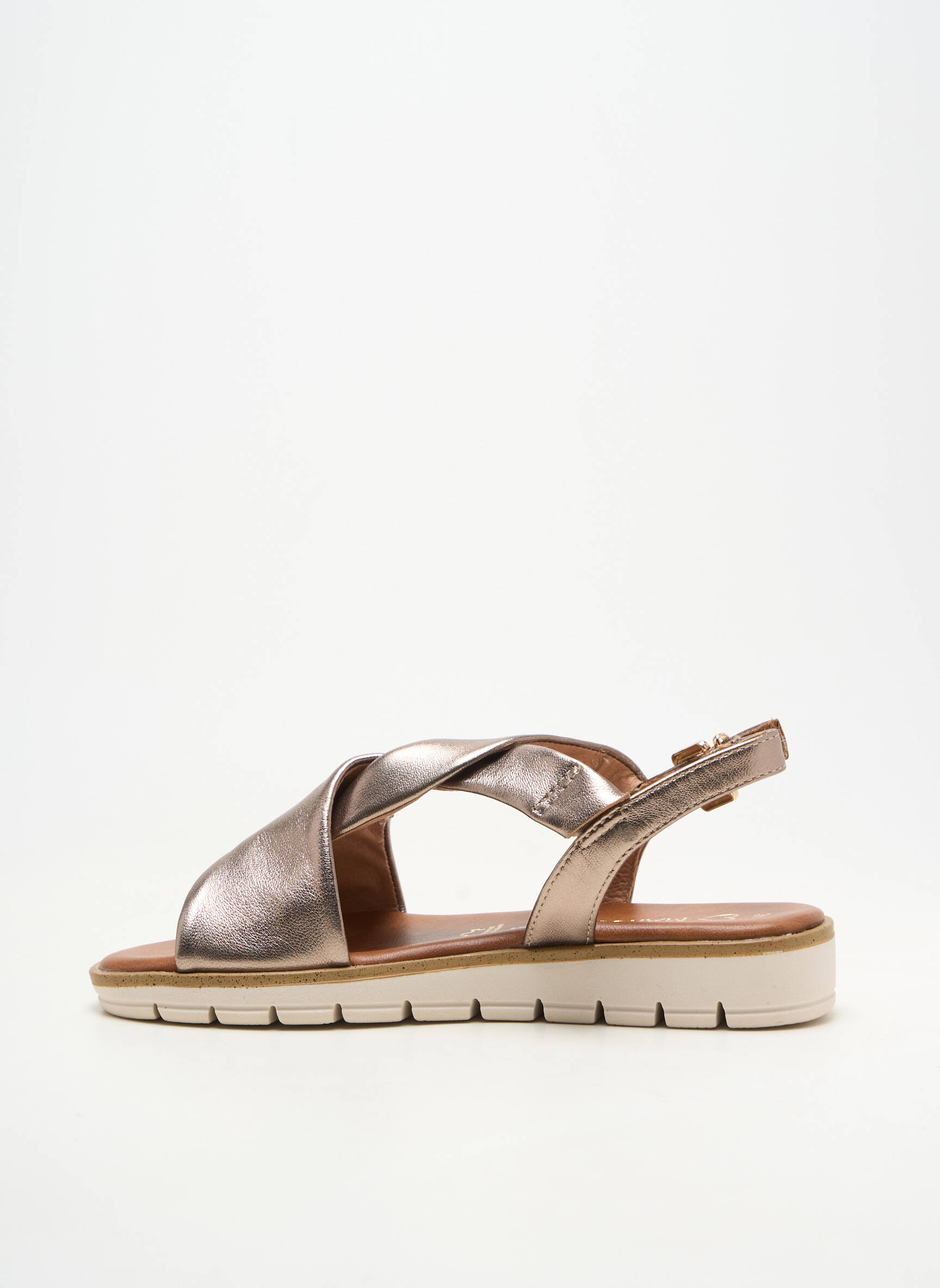 Sandales/nu pieds matière lisse talon plat jusqu'à 3cm rose MARCO TOZZI femme
