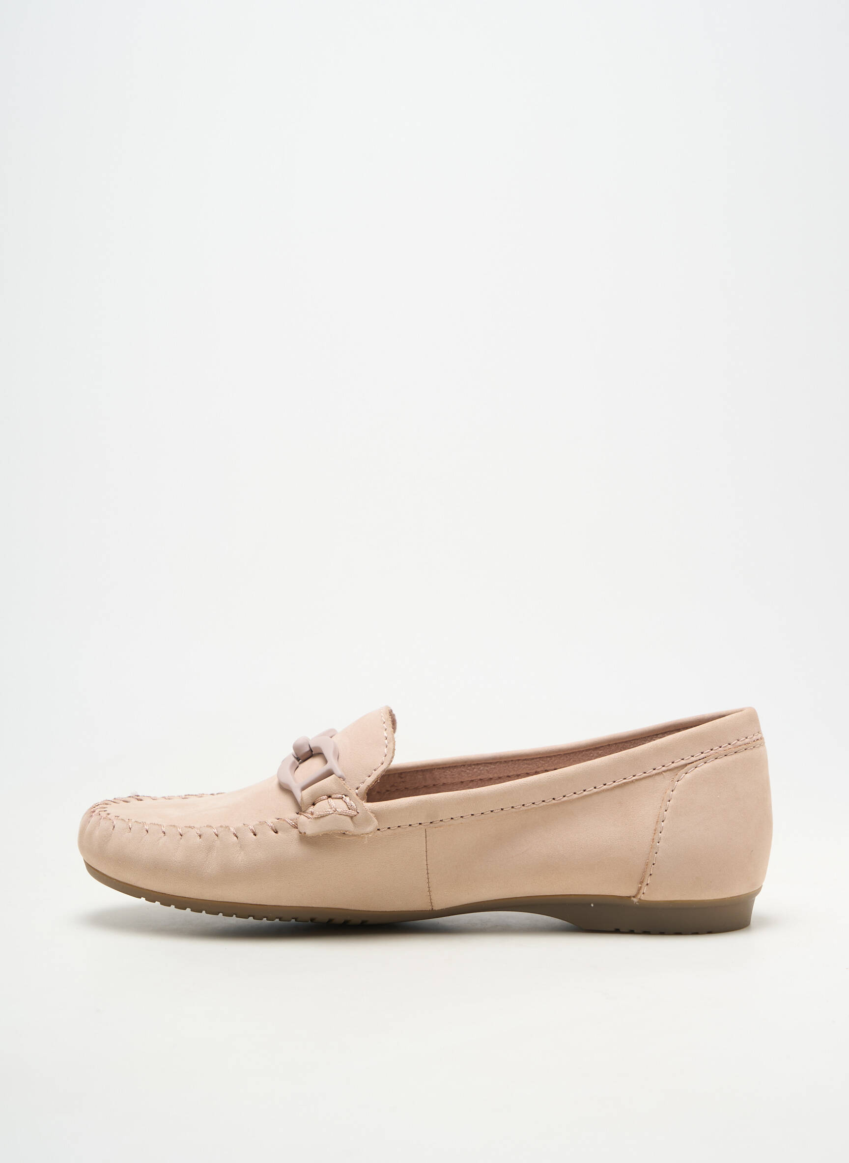 Mocassins matière lisse talon plat jusqu'à 3cm rose MARCO TOZZI femme